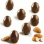 Silikomart SCG53 CHOCO DROP Яйцо силиконовая форма для конфет 15 ячеек 23х30 мм