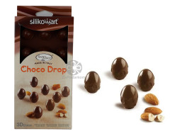 Silikomart SCG53 CHOCO DROP Яйцо силиконовая форма для конфет 15 ячеек 23х30 мм