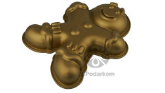 Silikomart SFT325 Mr.Ginger силиконовая форма