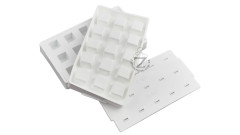 Silikomart Mini KUBE силіконова форма для десертів на палочці 15 осередків 20х20х20 мм