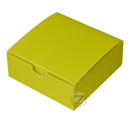 Коробка мини-бокс 8,5 х 8,5 х 3 см Салатовая