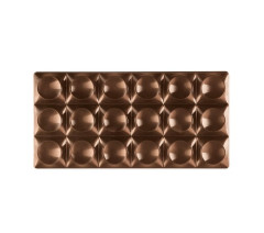 Pavoni PC5010 Bricks поликарбонатная форма для плитки шоколада 154 х 77 х 9 мм