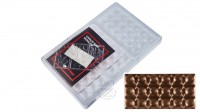 Pavoni PC5010 Bricks поликарбонатная форма для плитки шоколада 154 х 77 х 9 мм