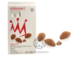 Silikomart CACAO XS 12 силиконовая форма 16 ячеек 50х28х19 мм