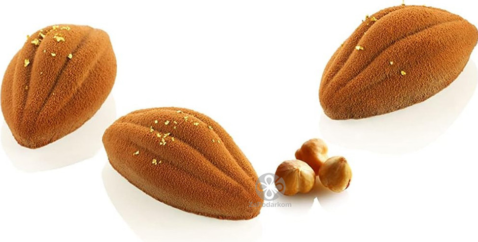 Silikomart CACAO XS 12 силиконовая форма 16 ячеек 50х28х19 мм