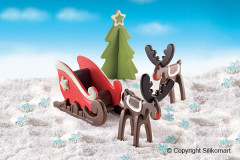 Silikomart HSH05 A+B Xmas Dream Рождество, набор силиконовых форм