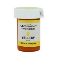 Краситель для шоколада Желтый Chefmaster 4715 mini, упаковка 20 г