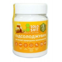 Подсластитель SoloSvit с сукралозой (слаще сахара в 5 раз)
