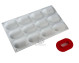 Silikomart PILLOW 30 силиконовая форма 12 ячеек 58х30х23 мм c каттером