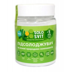 Подсластитель SoloSvit Stevia стевия (слаще сахара в 5 раз)