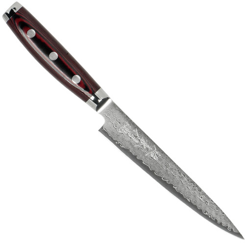 Yaxell 37116 SUPER GOU нож японский из дамасской стали 15 см