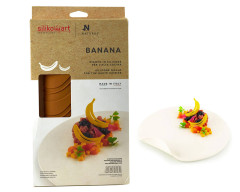 Silikomart BANANA Банан силиконовый коврик для декора
