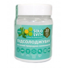 Подсластитель SoloSvit Stevia+ стевия (слаще сахара в 10 раз)