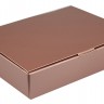 Коробка для 6 конфет 14,5 х 11 х 3 см Бронза металлик