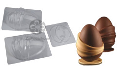 Pavoni KT76 Egg Wrap форма для шоколада Яйцо с лентой 150x200 мм