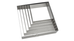 Martellato 5H5X14 металлическая рамка Квадрат 14 х 5 см