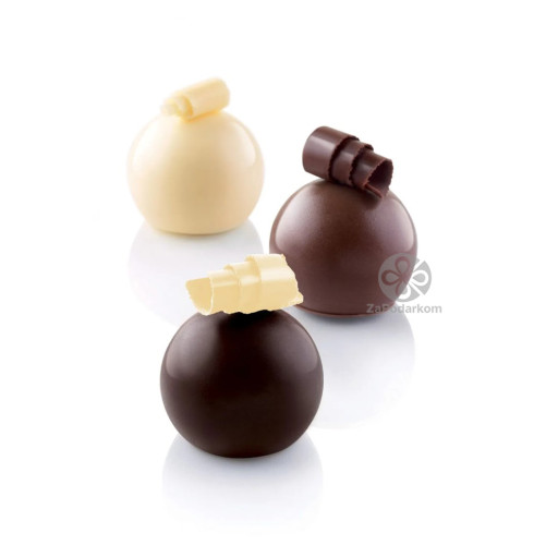 Silikomart TRUFFLES 20 силіконова форма на 15 осередків 32 х 28 мм