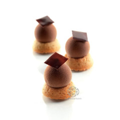Silikomart TRUFFLES 20 силиконовая форма на 15 ячеек 32х28 мм