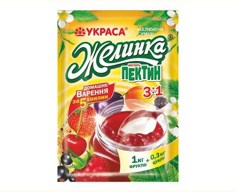 Желинка 3:1 желирующая смесь для варенья