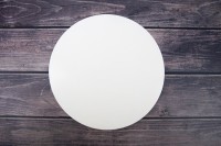 Подложка для пирожного круглая белая 9 см