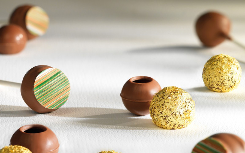 Капсулы для трюфелей из молочного шоколада Callebaut, упаковка 126 шт