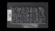 Пластикова форма (молд) для шоколаду Плитка Дикий шоколад 150х70х8 мм
