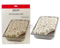 Silikomart KIT BUBBLE Gel набор форм для мороженого, джелато и семифреддо 33,1х23х2,3 см