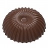 CW1970 Поликарбонатная форма для шоколада Плиссе плоское дно 46,5 х 15 мм