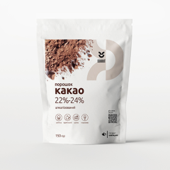 COOKIT 22-24% Какао-порошок алкализированный, 150 г