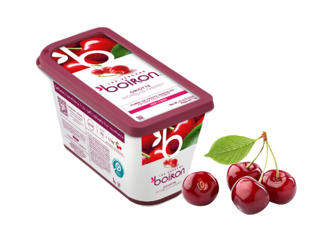 BOIRON (Франция) Вишня пюре замороженное натуральное без сахара, 1 кг
