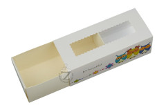 Коробка для Макаронс 14,1 х 5,9 х 4,9 см Совы