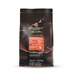 Callebaut 70% Zestina Dominican Republic черный шоколад (кувертюр), упаковка 1 кг