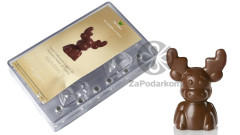 Martellato 20SR101 поликарбонатная форма для шоколада Олень 3D Rudolph 88 x 56 х 120 мм