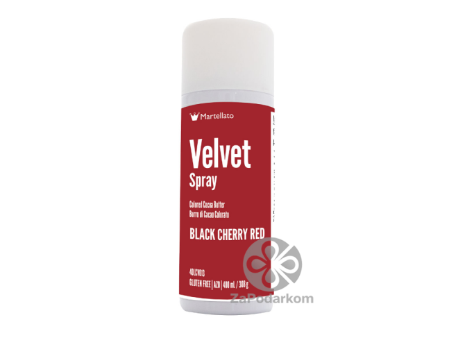 Спрей велюр Martellato Velvet Вишня черная, 400 мл