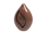CW1861 Поликарбонатная форма для шоколада Пламя 35 х 24 х 10,5 мм