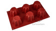 Silikomart SF100 Pandorino (пандоро) 6 ячеек 75х75х60 мм