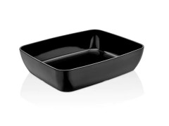 Kulsan емкость для выкладки черная GN 1/2, 26,5 х 32,5 х 7,5 см