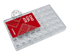 Pavoni PC5063 поликарбонатная форма для конфет Куб 17 х 17 х 17 мм