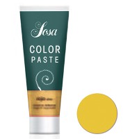 SOSA color paste Желтый яичный универсальный пастообразный краситель, упаковка 200 г