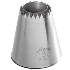 Ateco №795 насадка кондитерская Султан (низкая) для курабье, зефира, безе, меренги