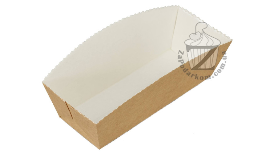 Бумажная форма прямоугольная 180 х 65 х 75/55 мм для кекса Easy Bake