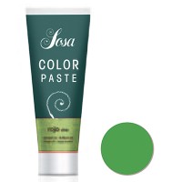 SOSA color paste Зеленый мятный универсальный пастообразный краситель, упаковка 200 г