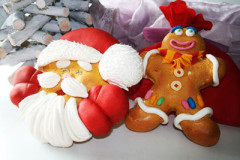 Silikomart SFT 334 Santa Claus силиконовая форма