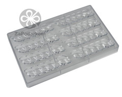 Silikomart RIFLESSO-B форма для шоколадных батончиков 120х25х12 мм, Tritan ТМ