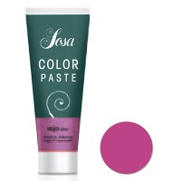 SOSA color paste Фиолетовый универсальный пастообразный краситель, упаковка 200 г