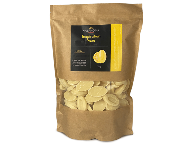 Valrhona Inspiration Yusu 34,4% Юзу натуральный шоколад
