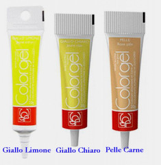 Modecor гелевый краситель Желтый лимонный, 20 грамм (Giallo Limone)
