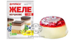 Желе сливочное с ароматом ванили