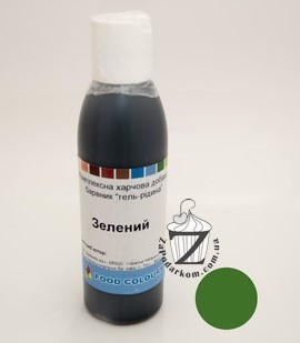 Food Colours барвник гелевий Зелений, 140 мл