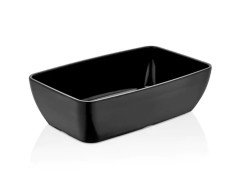 Kulsan емкость для выкладки черная GN 1/4, 16,2 х 26,5 х 7,5 см